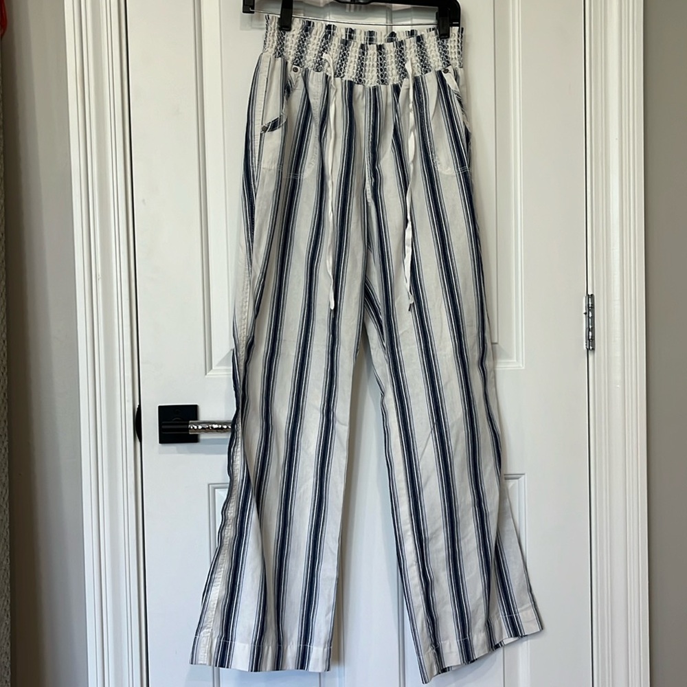 Ci Sono striped cotton pants